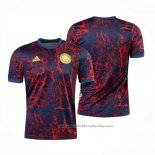 Camiseta Pre Partido del Colombia 2021 Rojo