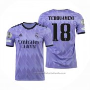 Camiseta Real Madrid Jugador Tchouameni 2ª 22/23
