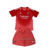 Camiseta Real Madrid Portero Nino 25/26 Naranja