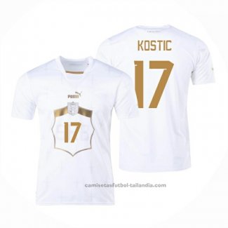 Camiseta Serbia Jugador Kostic 2ª 2022