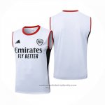 Camiseta de Entrenamiento AC Milan Sin Mangas 25/26 Blanco