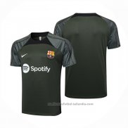 Camiseta de Entrenamiento Barcelona 23/24 Verde Oscuro