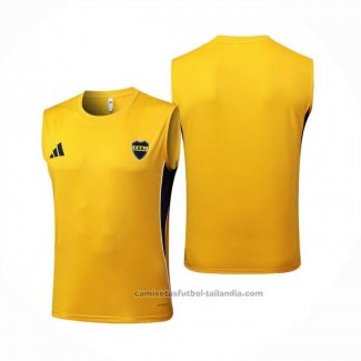 Camiseta de Entrenamiento Boca Juniors Sin Mangas 25/26 Amarillo