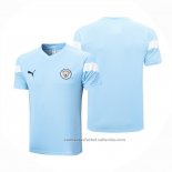 Camiseta de Entrenamiento Manchester City 22/23 Azul