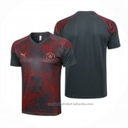 Camiseta de Entrenamiento Manchester City 23/24 Rojo