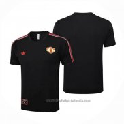 Camiseta de Entrenamiento Manchester United 25/26 Negro