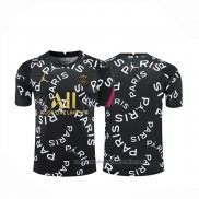 Camiseta de Entrenamiento Paris Saint-Germain Jordan 2020/21 Negro
