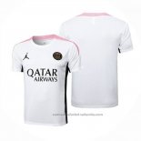 Camiseta de Entrenamiento Paris Saint-Germain Jordan 24/25 Blanco