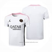 Camiseta de Entrenamiento Paris Saint-Germain Jordan 24/25 Blanco