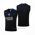 Camiseta de Entrenamiento Paris Saint-Germain Sin Mangas 25/26 Negro