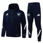 Chandal con Capucha del Arsenal 25/26 Negro