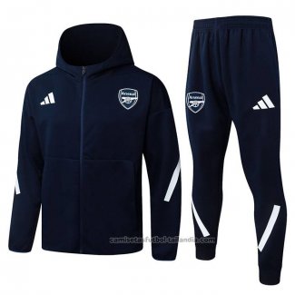 Chandal con Capucha del Arsenal 25/26 Negro