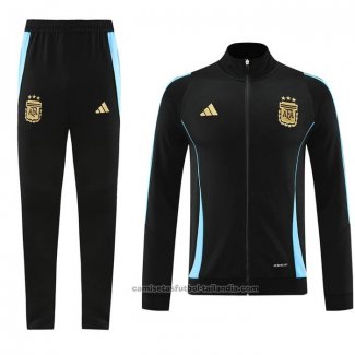 Chandal de Chaqueta del Argentina 24/25 Negro