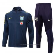 Chandal de Chaqueta del Brasil 22/23 Azul