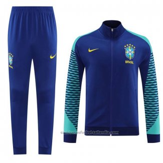 Chandal de Chaqueta del Brasil 23/24 Azul