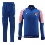 Chandal de Chaqueta del Lyon 23/24 Azul