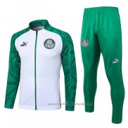 Chandal de Chaqueta del Palmeiras 23/24 Blanco