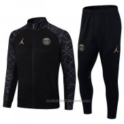 Chandal de Chaqueta del Paris Saint-Germain Jordan 23/24 Negro