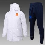 Chandal de Invierno del Olympique Marsella 25/26 Blanco Naranja
