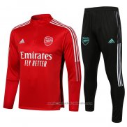 Chandal de Sudadera del Arsenal 2021/22 Rojo