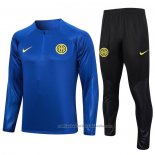 Chandal de Sudadera del Inter Milan 23/24 Azul