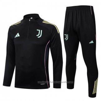 Chandal de Sudadera del Juventus Nino 25/26 Negro