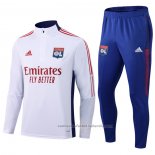 Chandal de Sudadera del Lyon 21/22 Blanco