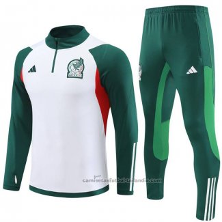 Chandal de Sudadera del Mexico 23/24 Blanco