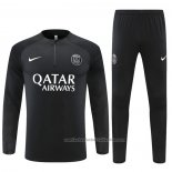 Chandal de Sudadera del Paris Saint-Germain 22/23 Negro