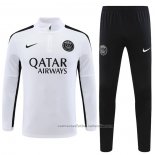 Chandal de Sudadera del Paris Saint-Germain 23/24 Blanco