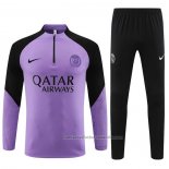 Chandal de Sudadera del Paris Saint-Germain 23/24 Purpura