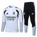 Chandal de Sudadera del Real Madrid 26/27 Blanco