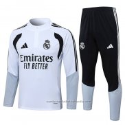 Chandal de Sudadera del Real Madrid 26/27 Blanco