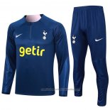 Chandal de Sudadera del Tottenham Hotspur Nino 23/24 Azul