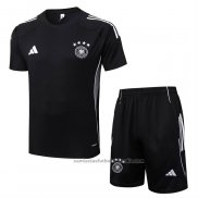 Chandal del Alemania Manga Corta 25/26 Negro - Pantalon Corto