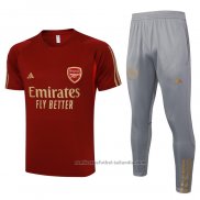 Chandal del Arsenal Manga Corta 23/24 Rojo