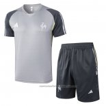 Chandal del Atletico Mineiro Manga Corta 24/25 Gris - Pantalon Corto