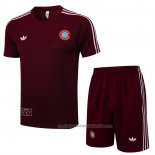 Chandal del Bayern Munich Manga Corta 25/26 Rojo - Pantalon Corto