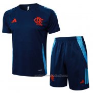 Chandal del Flamengo Manga Corta 24/25 Azul - Pantalon Corto