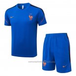 Chandal del Francia Manga Corta 26/27 Azul - Pantalon Corto