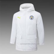 Chaqueta Invierno del Manchester City 24/25 Blanco