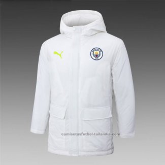 Chaqueta Invierno del Manchester City 24/25 Blanco