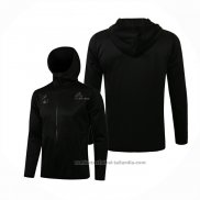 Chaqueta con Capucha del Real Madrid 21/22 Negro