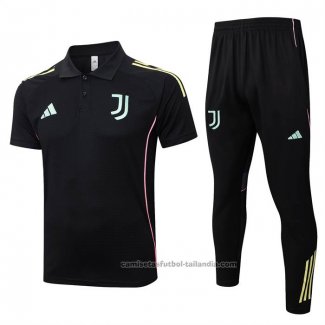 Conjunto Polo del Juventus 25/26 Negro