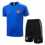 Conjunto Polo del Manchester United 25/26 Azul