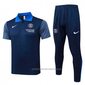 Conjunto Polo del Paris Saint-Germain 25/26 Azul