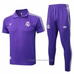Conjunto Polo del Real Madrid 25/26 Purpura