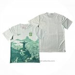 Tailandia Camiseta Brasil Jesus 25/26 Blanco Verde