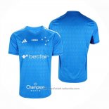 Tailandia Camiseta Cruzeiro Portero 2023 Azul