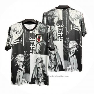 Tailandia Camiseta Japon Anime 24/25 Negro y Blanco